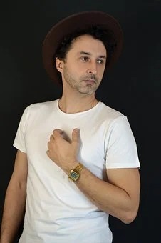 biele tričko pánske